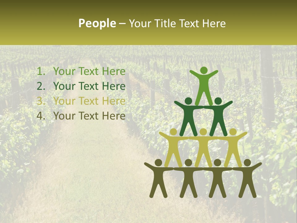 Ownership Small Garden PowerPoint Template