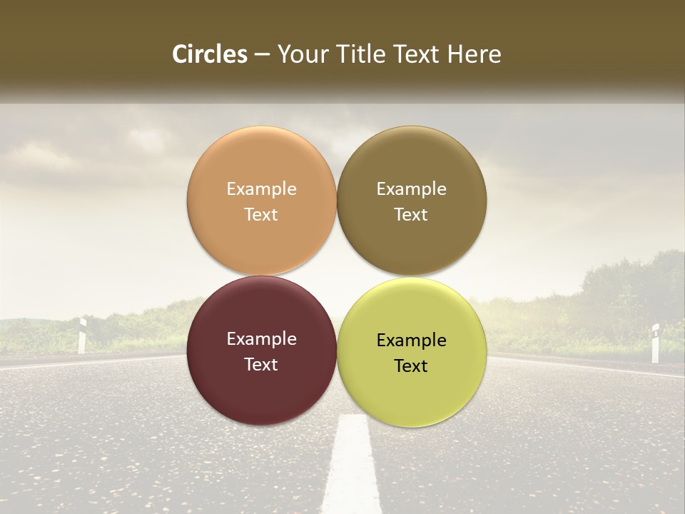 Cloud Construction Grass PowerPoint Template