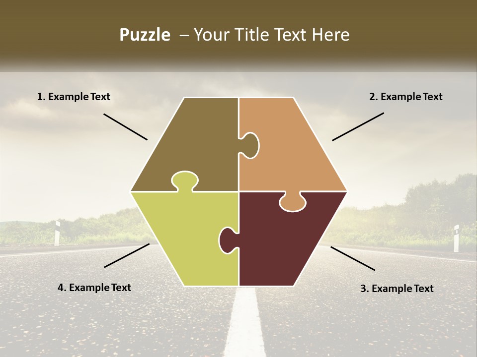 Cloud Construction Grass PowerPoint Template