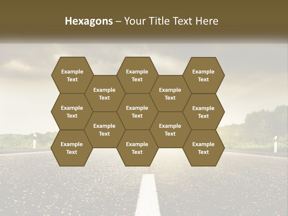 Cloud Construction Grass PowerPoint Template