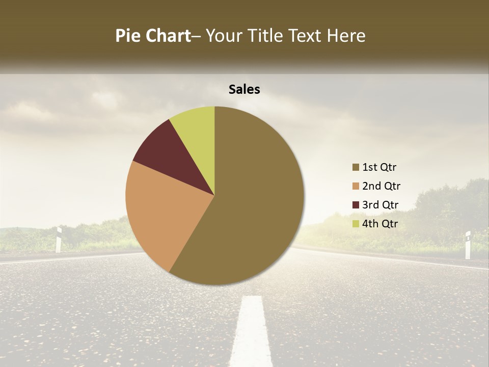 Cloud Construction Grass PowerPoint Template