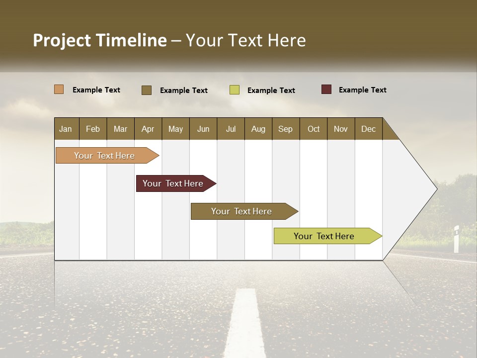 Cloud Construction Grass PowerPoint Template
