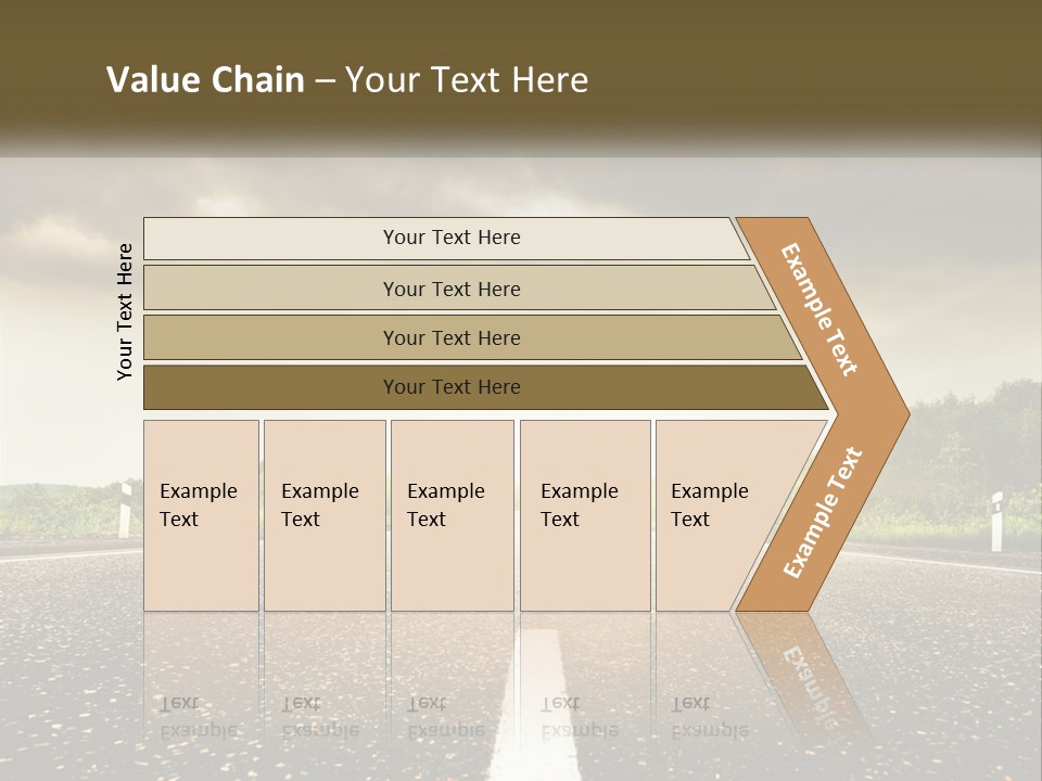 Cloud Construction Grass PowerPoint Template