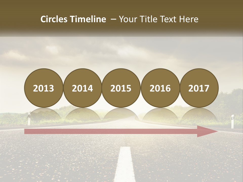 Cloud Construction Grass PowerPoint Template