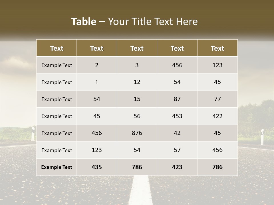 Cloud Construction Grass PowerPoint Template