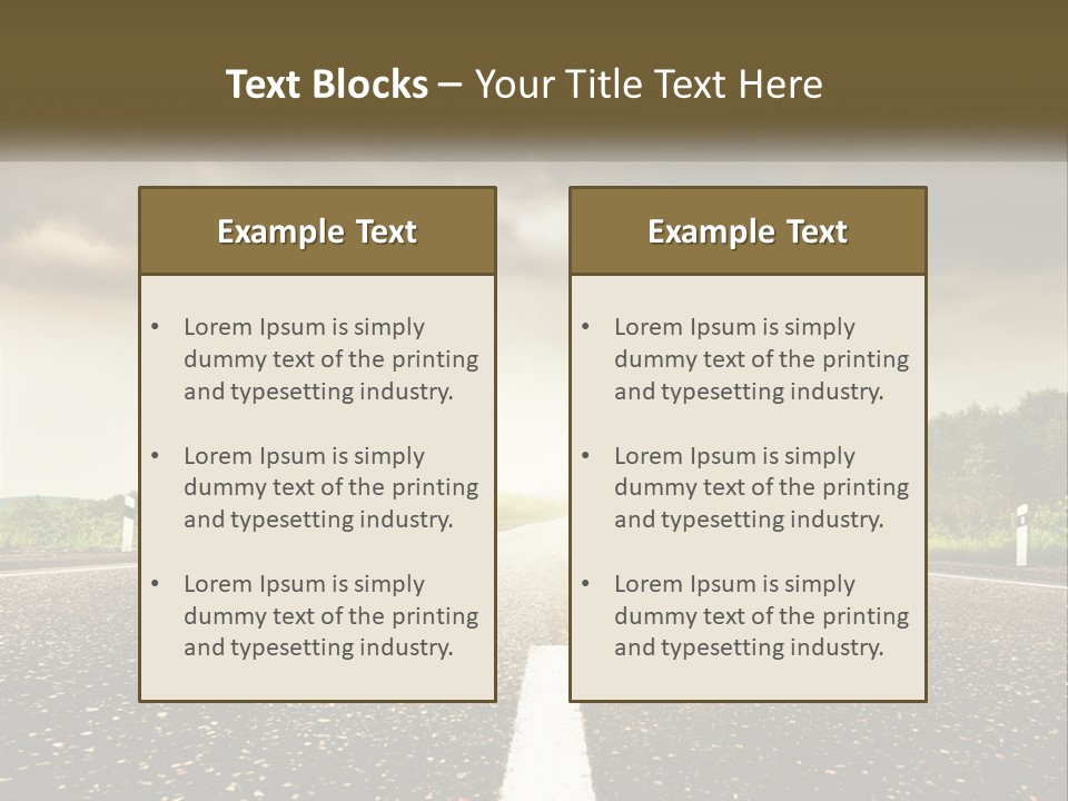 Cloud Construction Grass PowerPoint Template