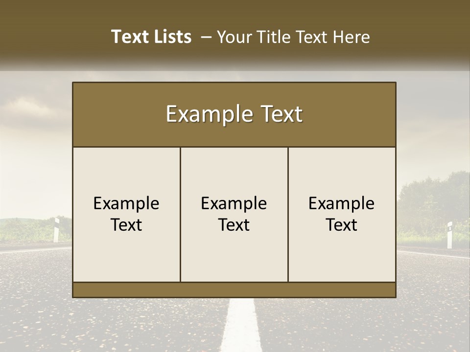 Cloud Construction Grass PowerPoint Template