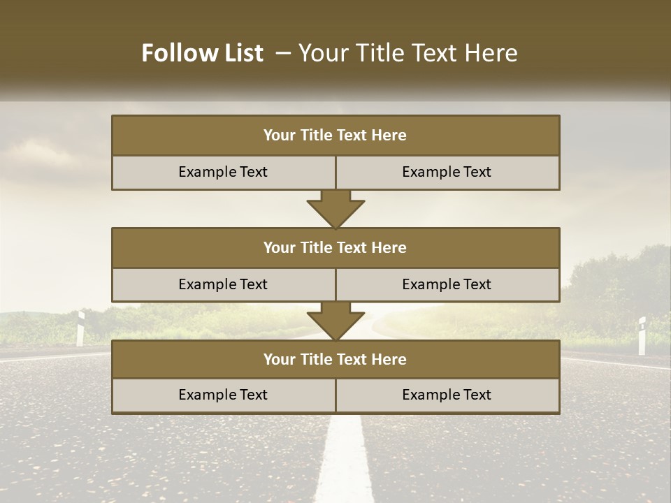 Cloud Construction Grass PowerPoint Template