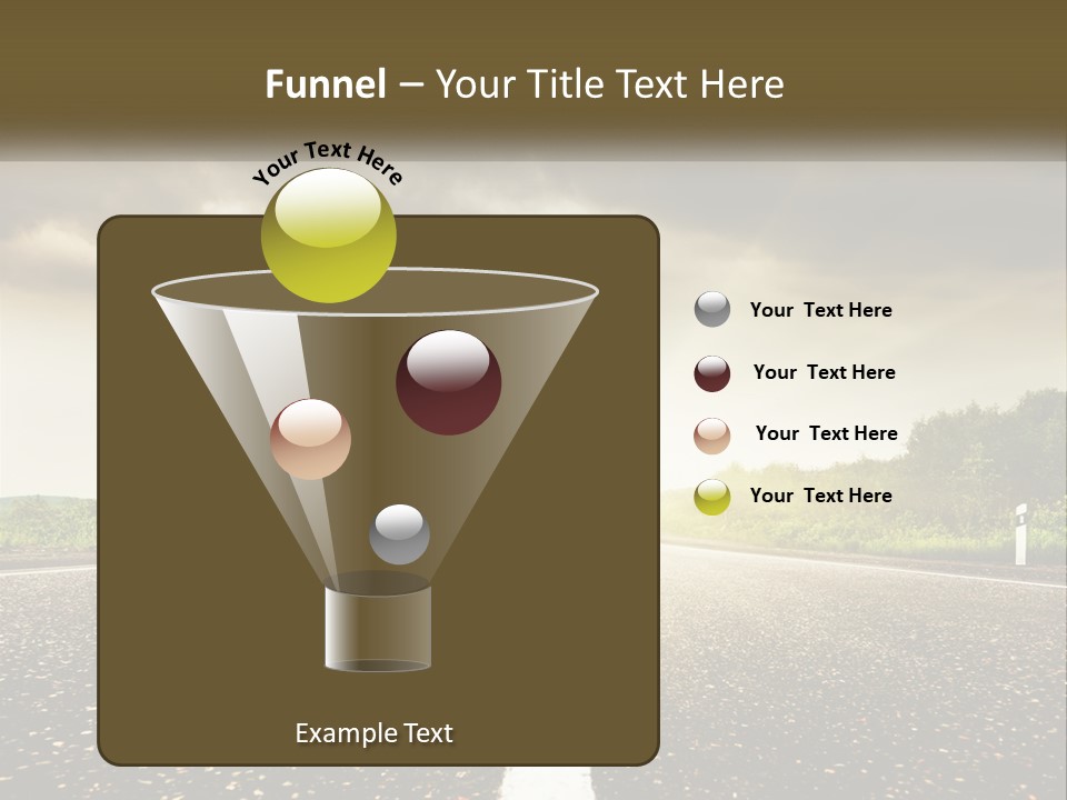 Cloud Construction Grass PowerPoint Template