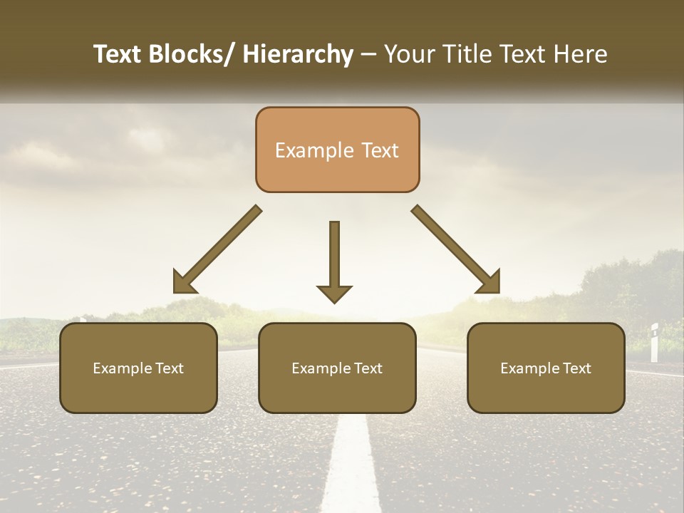 Cloud Construction Grass PowerPoint Template