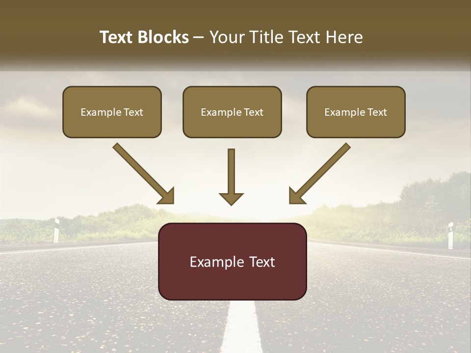 Cloud Construction Grass PowerPoint Template