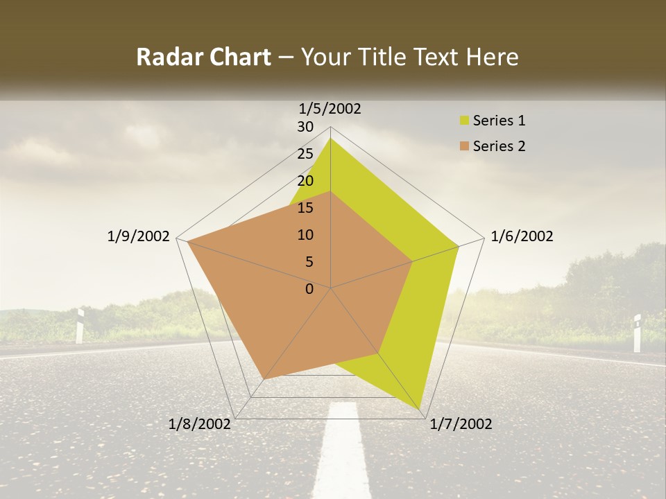 Cloud Construction Grass PowerPoint Template
