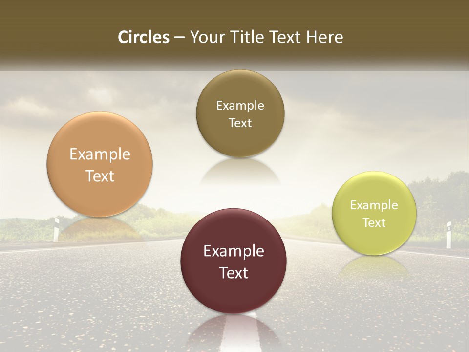 Cloud Construction Grass PowerPoint Template