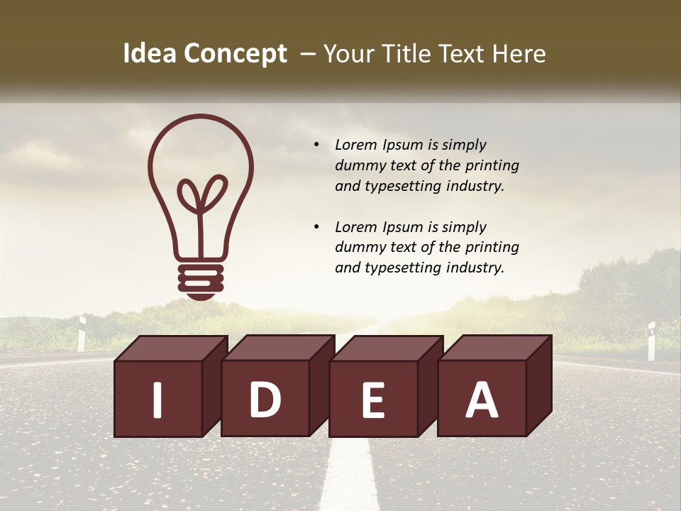 Cloud Construction Grass PowerPoint Template