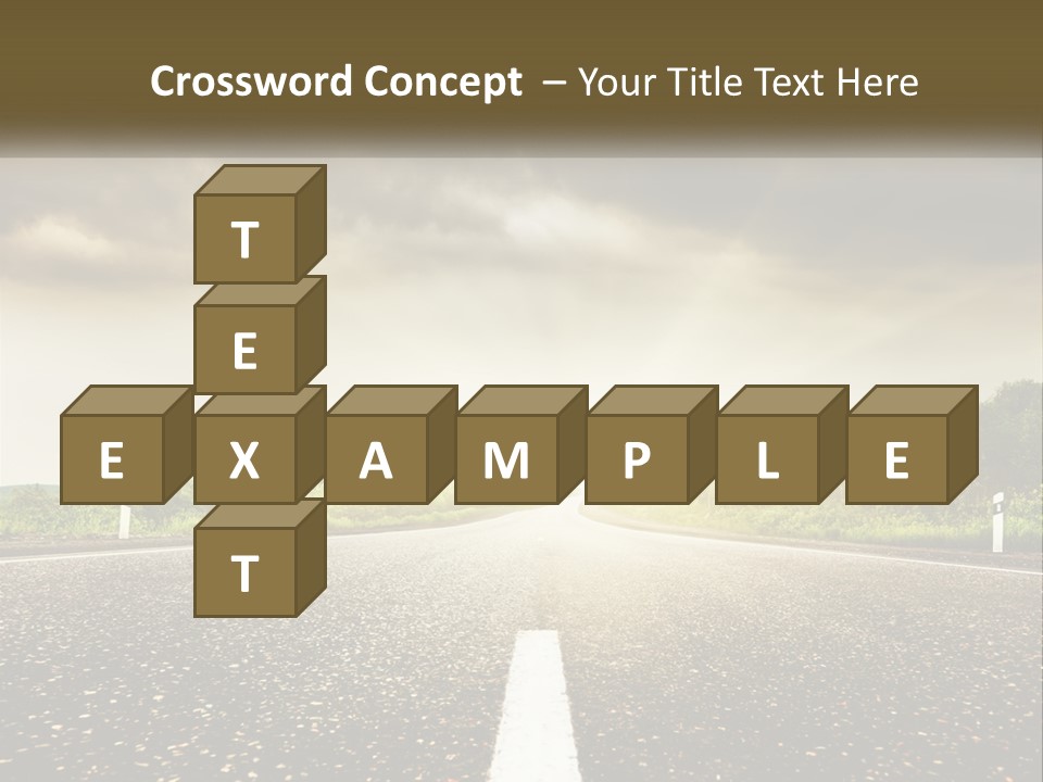 Cloud Construction Grass PowerPoint Template