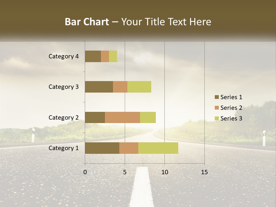 Cloud Construction Grass PowerPoint Template