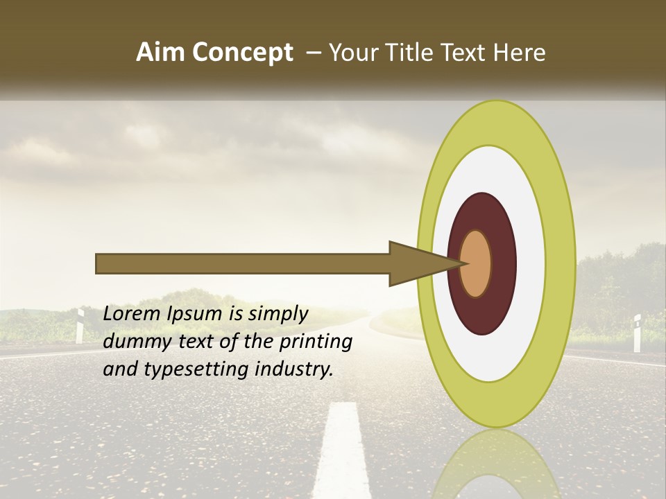 Cloud Construction Grass PowerPoint Template