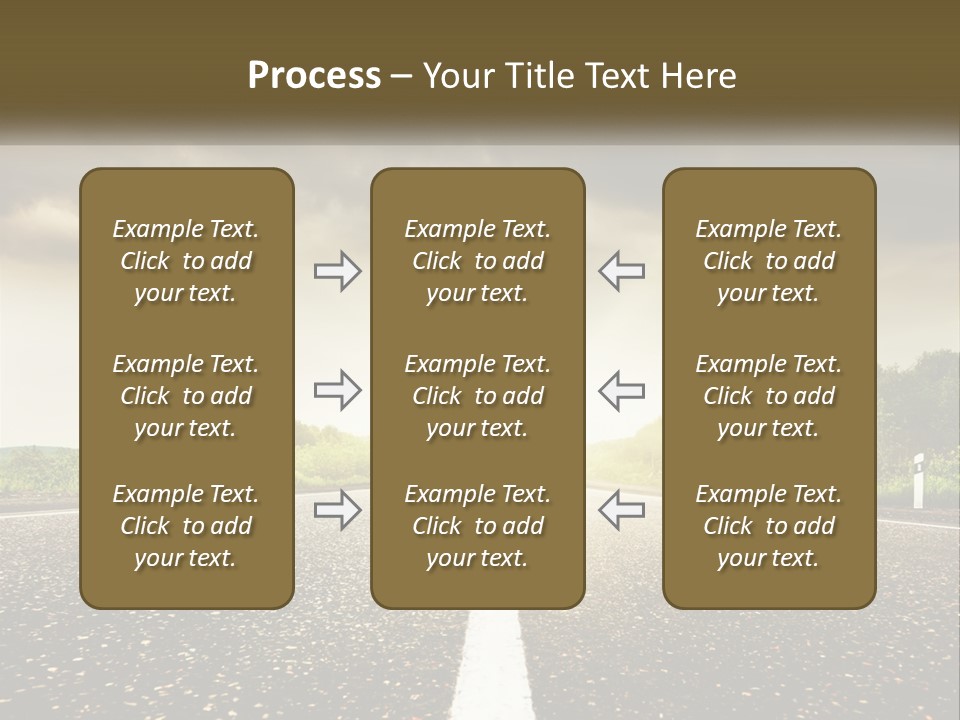 Cloud Construction Grass PowerPoint Template