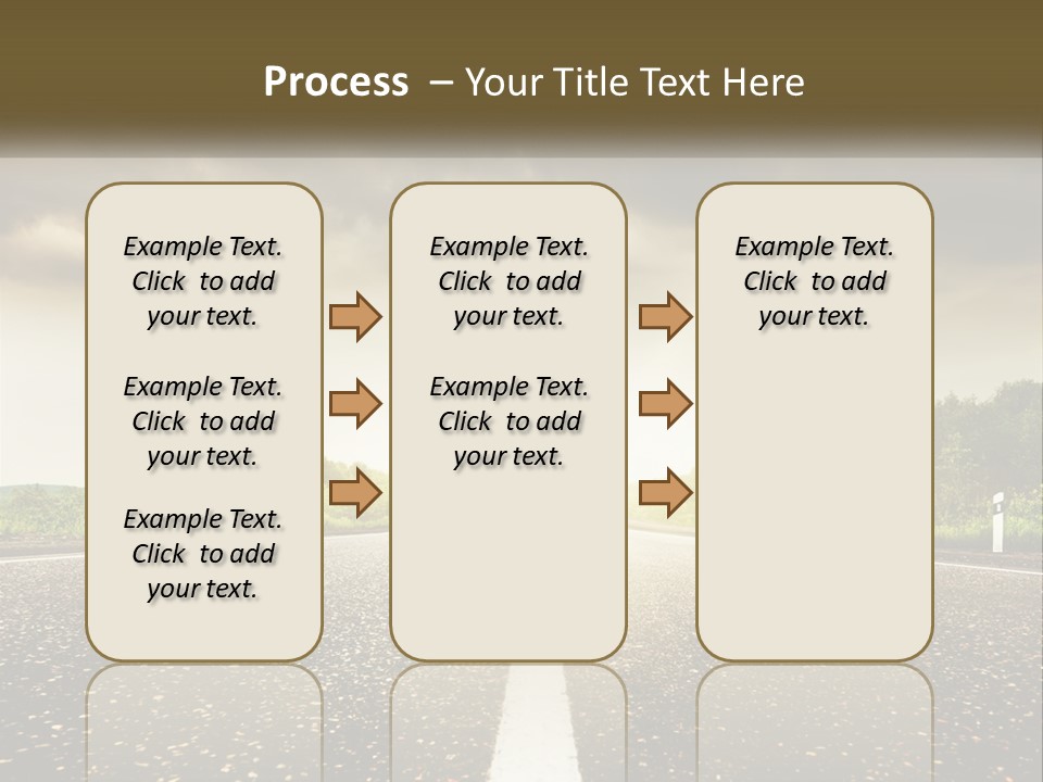 Cloud Construction Grass PowerPoint Template
