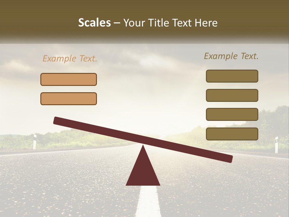 Cloud Construction Grass PowerPoint Template