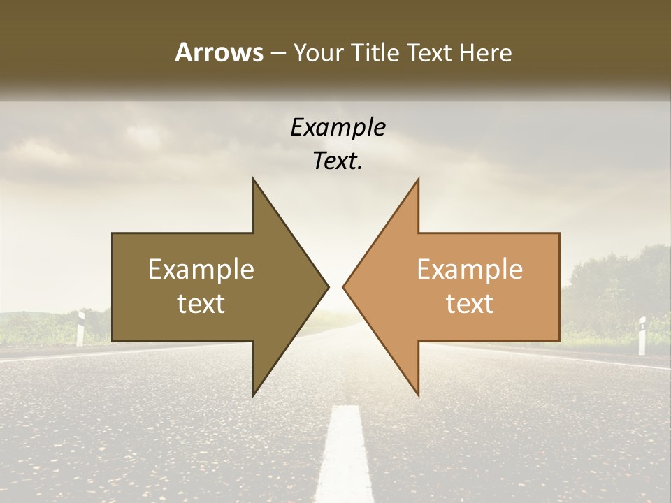 Cloud Construction Grass PowerPoint Template