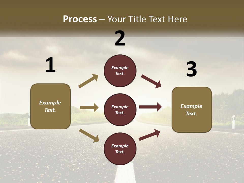 Cloud Construction Grass PowerPoint Template