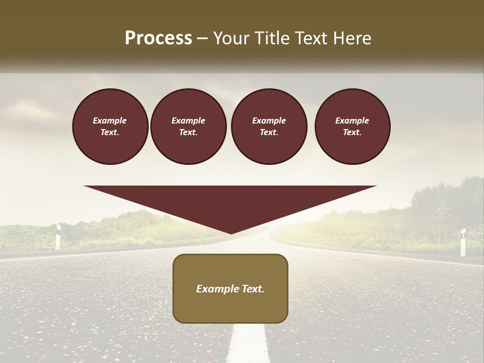 Cloud Construction Grass PowerPoint Template