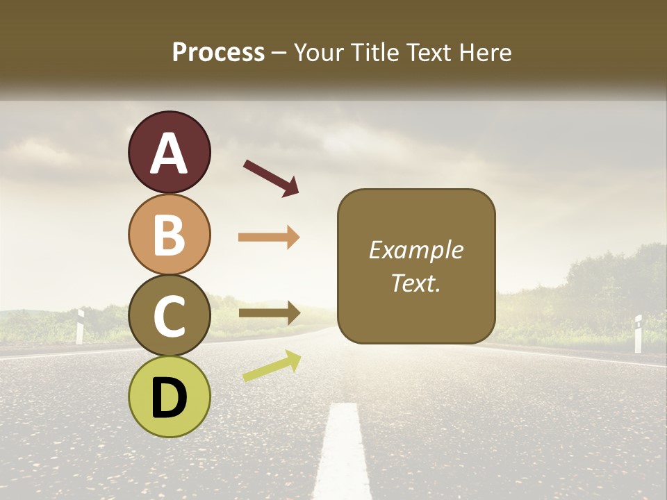 Cloud Construction Grass PowerPoint Template