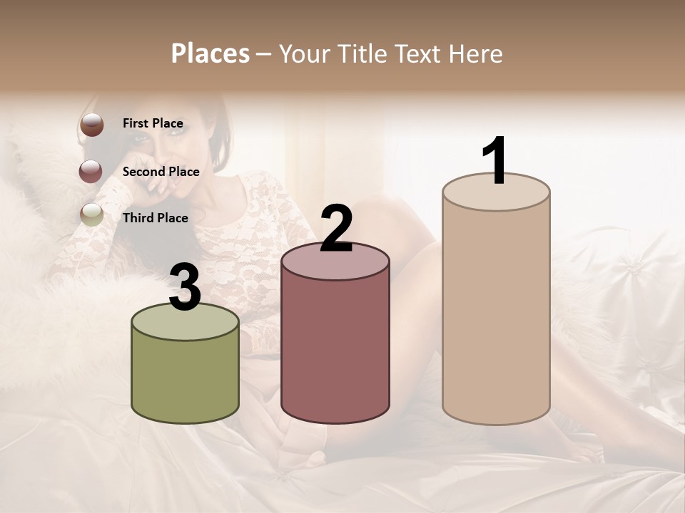 Green Model Loan PowerPoint Template