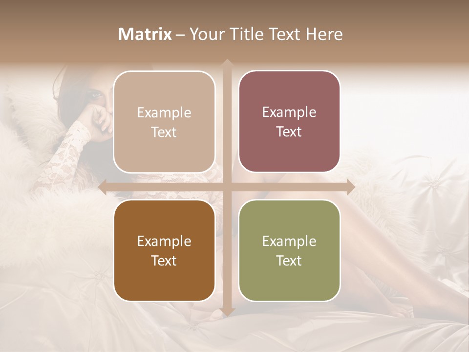 Green Model Loan PowerPoint Template