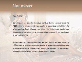 Green Model Loan PowerPoint Template