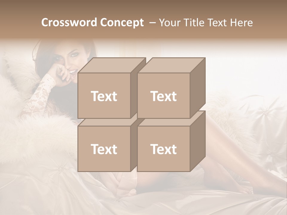 Green Model Loan PowerPoint Template