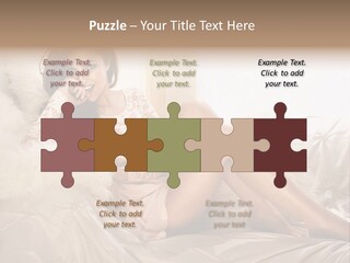 Green Model Loan PowerPoint Template