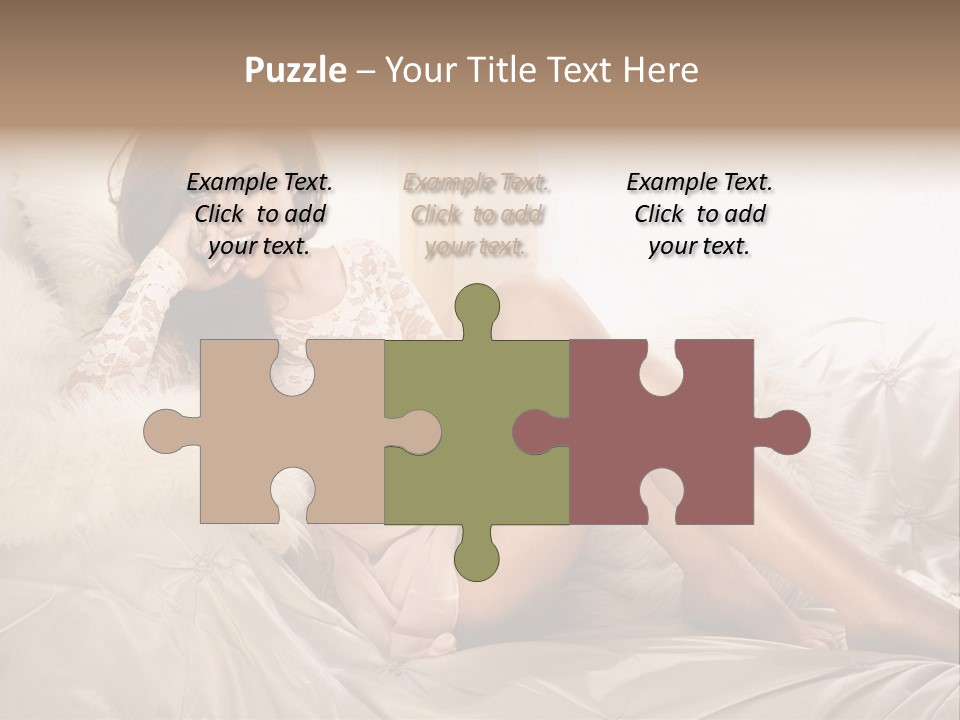 Green Model Loan PowerPoint Template