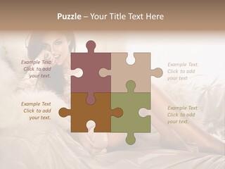 Green Model Loan PowerPoint Template