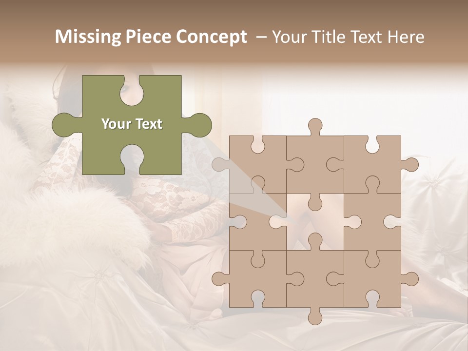 Green Model Loan PowerPoint Template