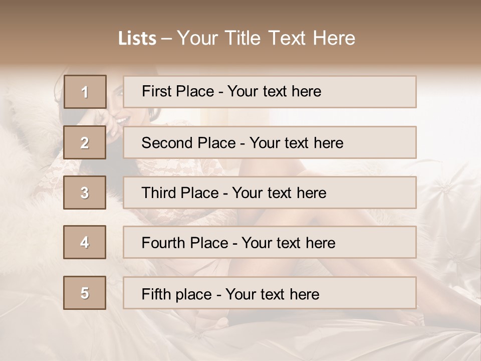 Green Model Loan PowerPoint Template