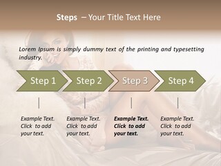 Green Model Loan PowerPoint Template