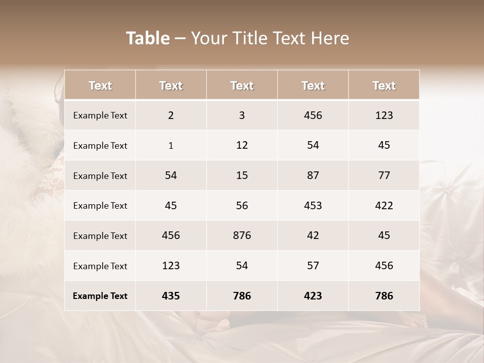 Green Model Loan PowerPoint Template