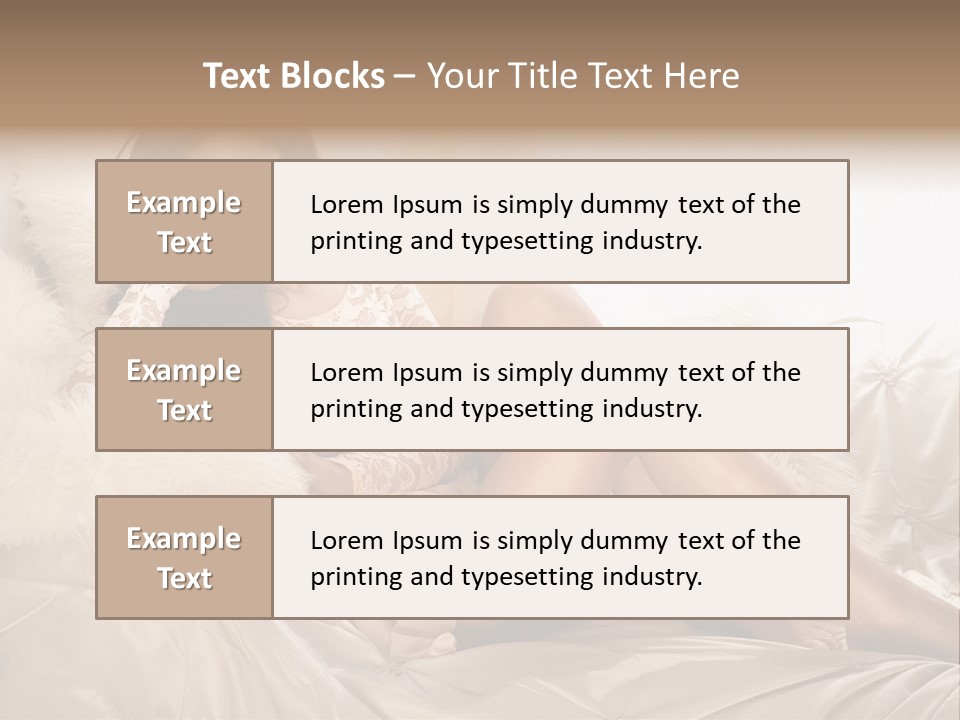 Green Model Loan PowerPoint Template