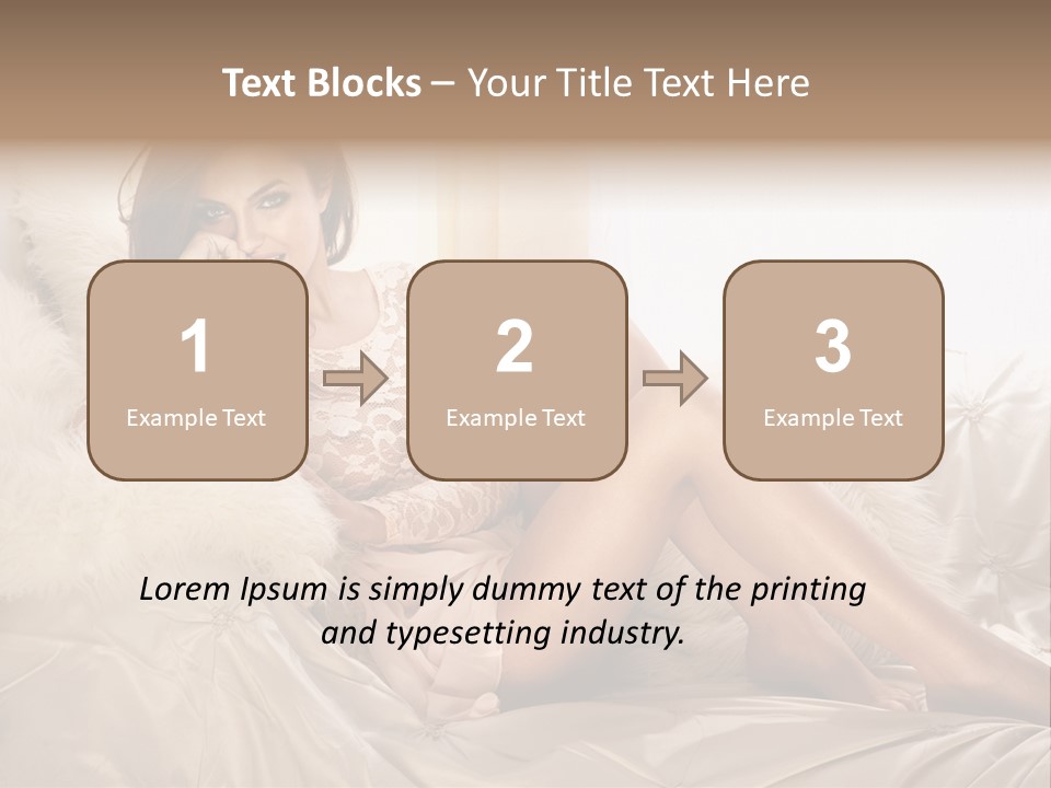 Green Model Loan PowerPoint Template
