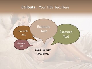 Green Model Loan PowerPoint Template