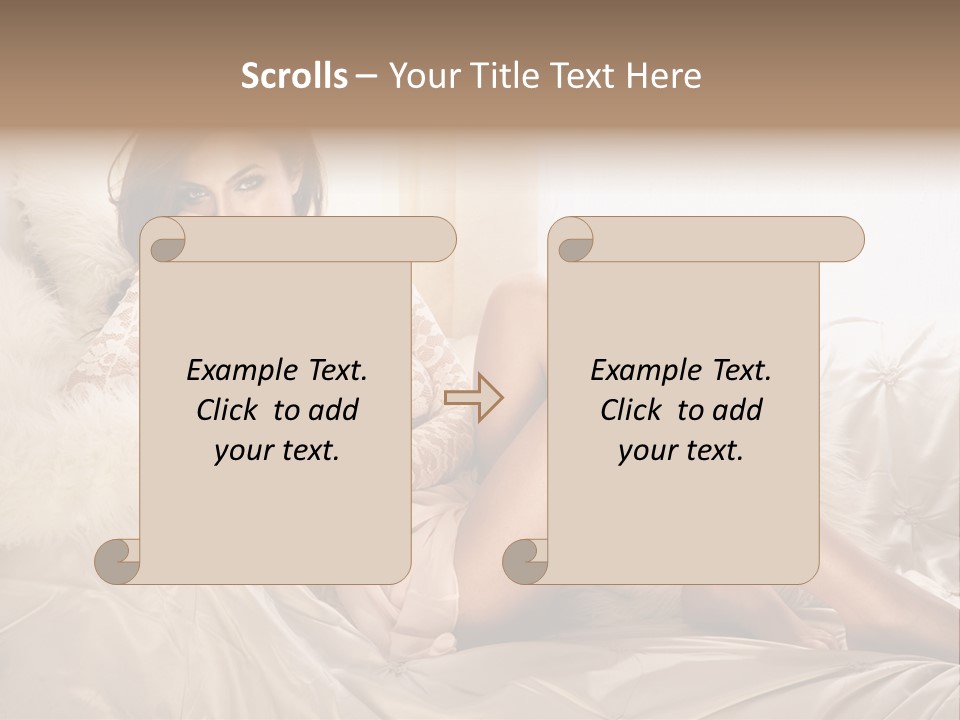 Green Model Loan PowerPoint Template