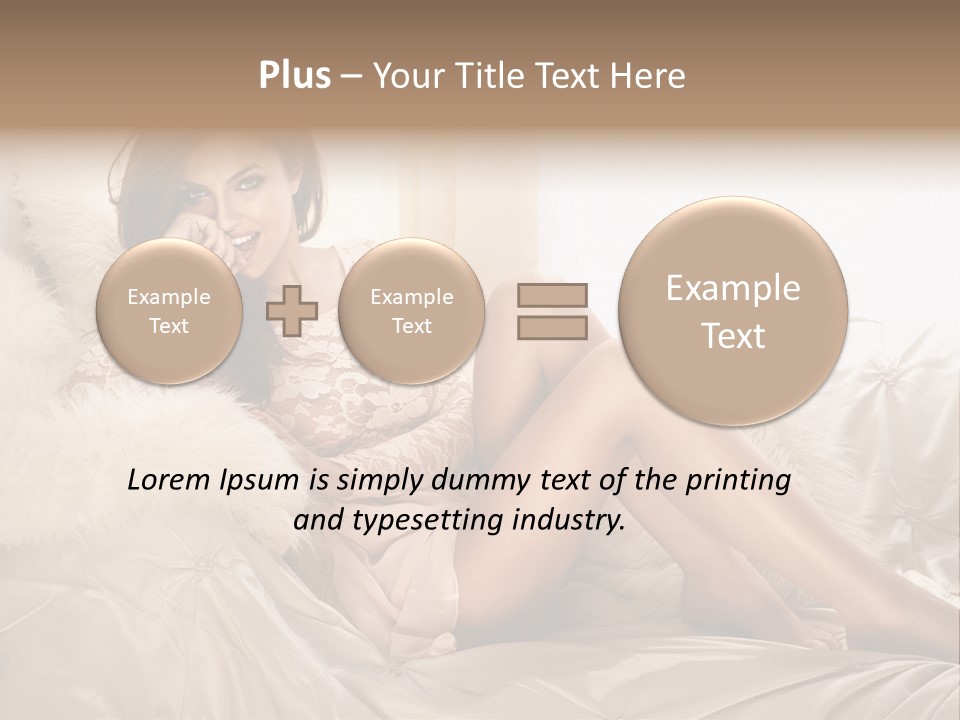 Green Model Loan PowerPoint Template