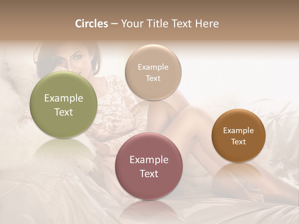 Green Model Loan PowerPoint Template