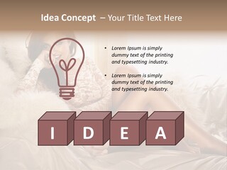 Green Model Loan PowerPoint Template