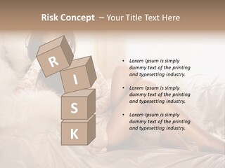 Green Model Loan PowerPoint Template