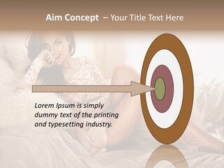 Green Model Loan PowerPoint Template
