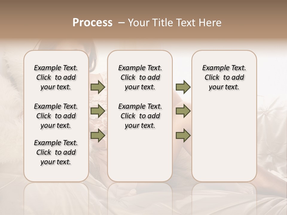 Green Model Loan PowerPoint Template