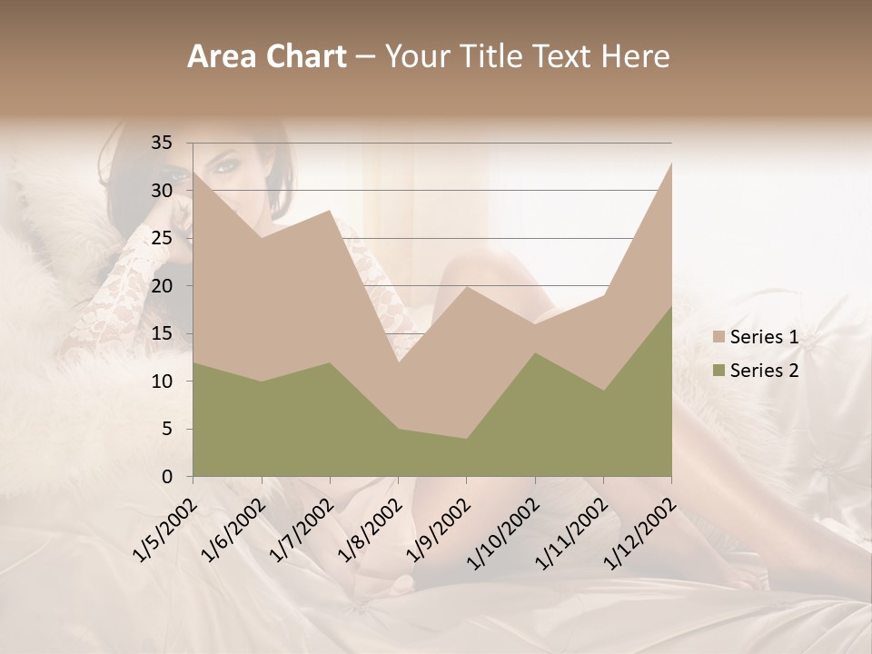 Green Model Loan PowerPoint Template